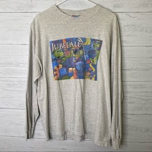 🌈 vintage long sleeve graphic tee size L